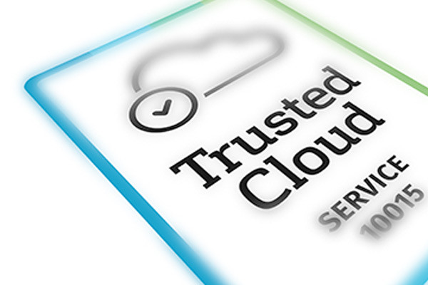 Transparenz, Sicherheit und Qualität: RED mit dem Label "Trusted Cloud" ausgezeichnet.