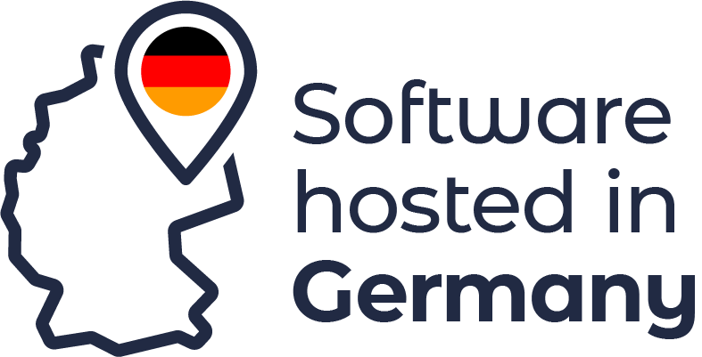 Software hosted in Germany
