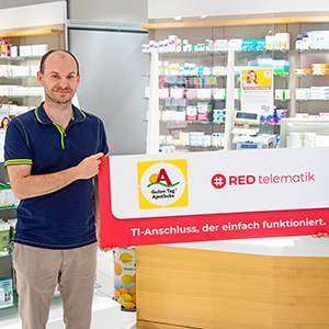 Moderne und kostengünstige Anbindung an die Telematikinfrastruktur: ELAC-Apotheken profitieren von alternativer TI-Lösung von RED.